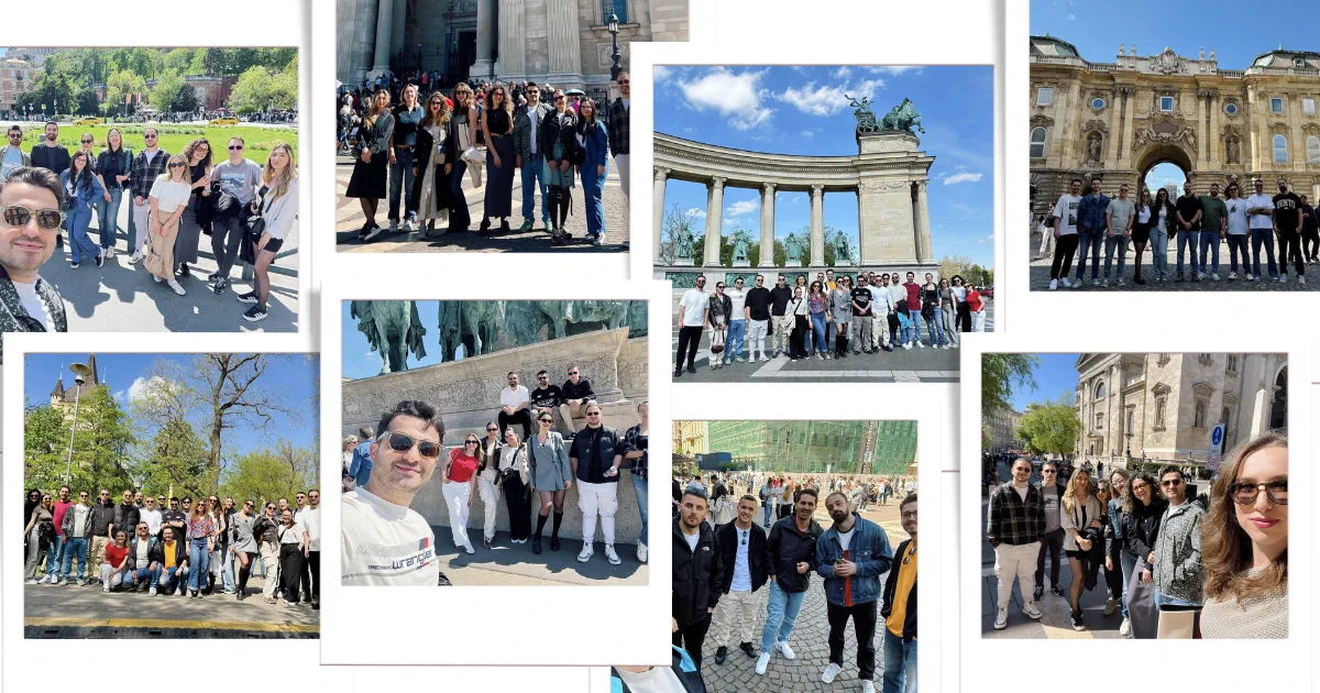 Das Team der Shkolla Digjitale und StarLabs in Budapest