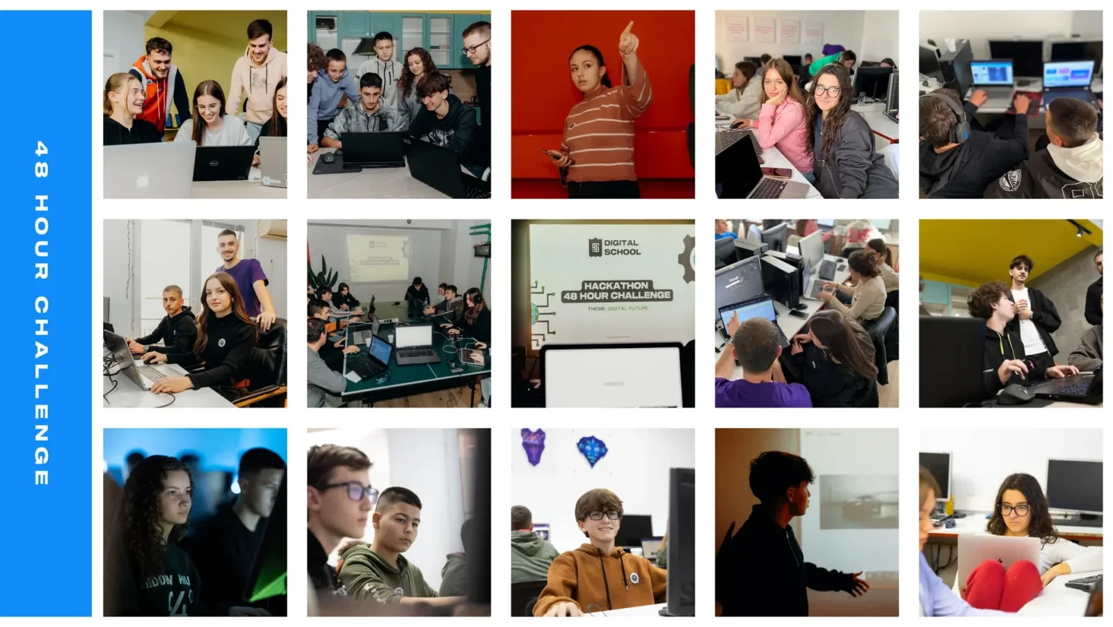 November Code Fest: 48-Stunden-Challenge, ein inspirierendes Coding-Event in der Shkolla Digjitale