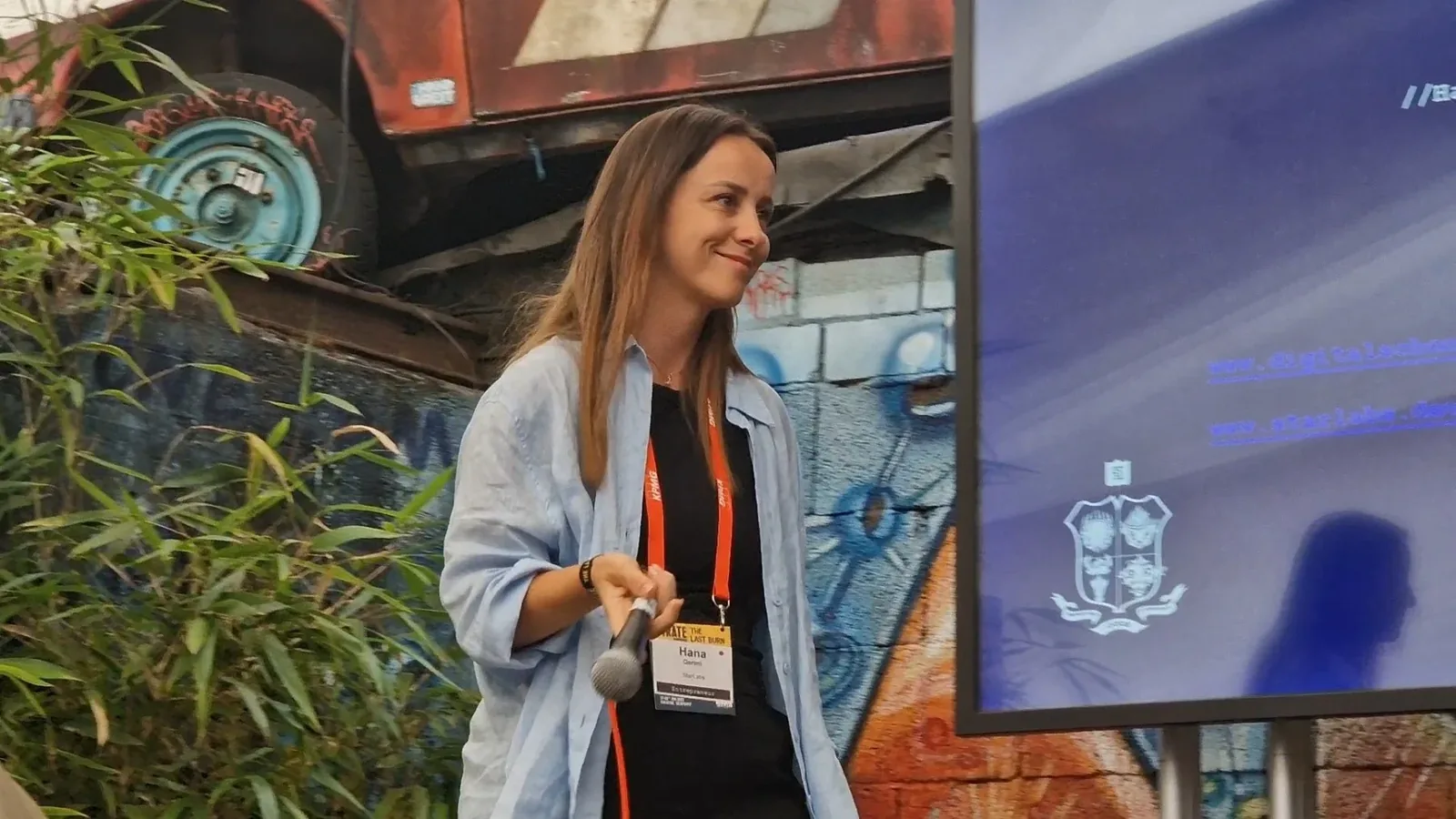 Shkolla Digjitale auf der Konferenz "Pirate Summit" in Deutschland